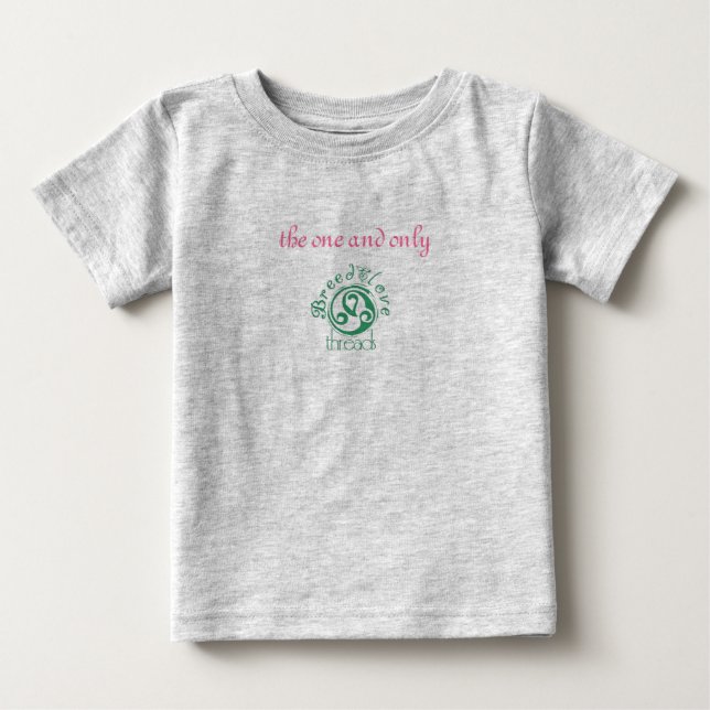 Maddie-Sitte Baby T-shirt (Vorderseite)