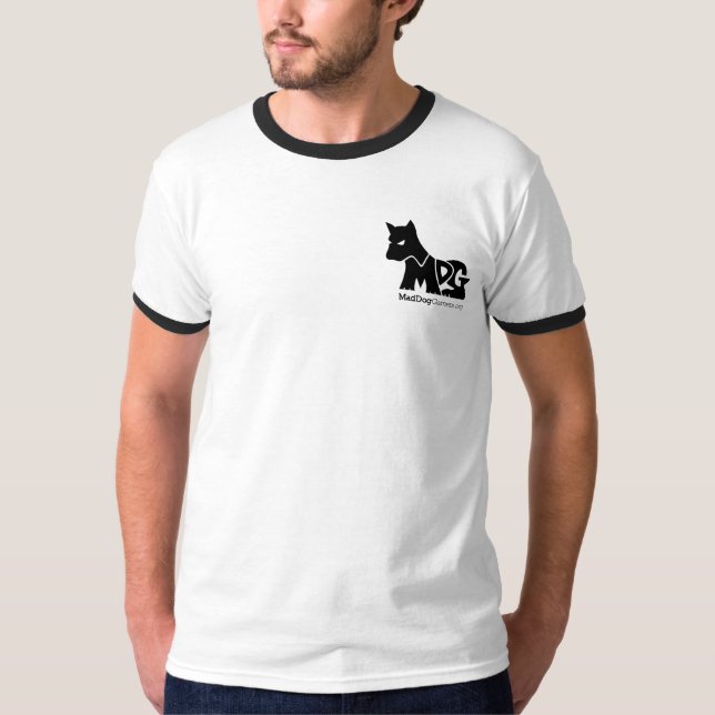MadDogGamers Wecker-T - Shirt (Vorderseite)