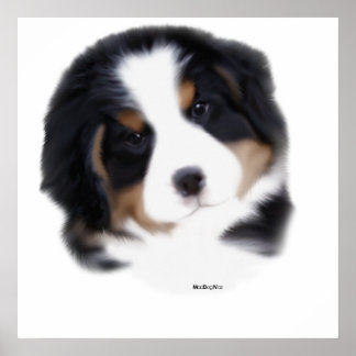 MadDog's Baby Face Print Poster