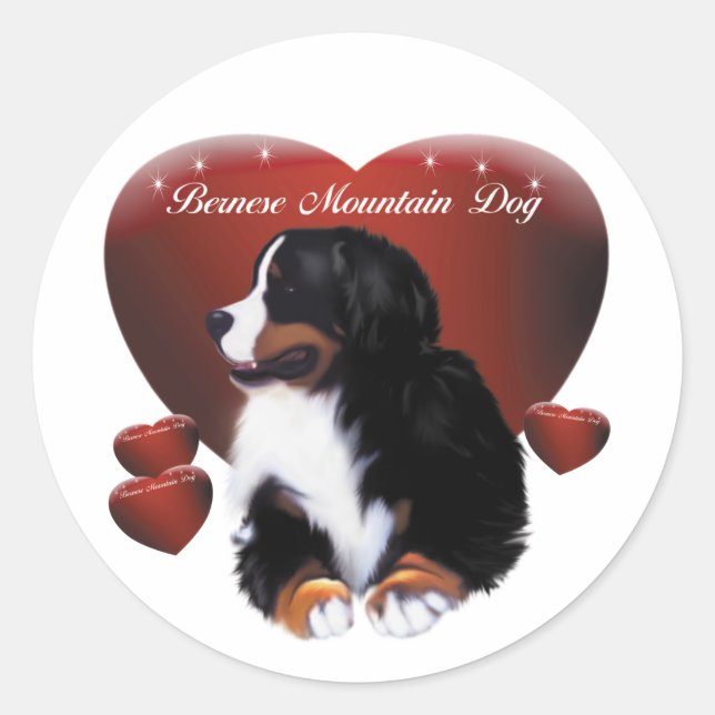 MadDog's Hearts Duty Berner Stickers (Vorderseite)