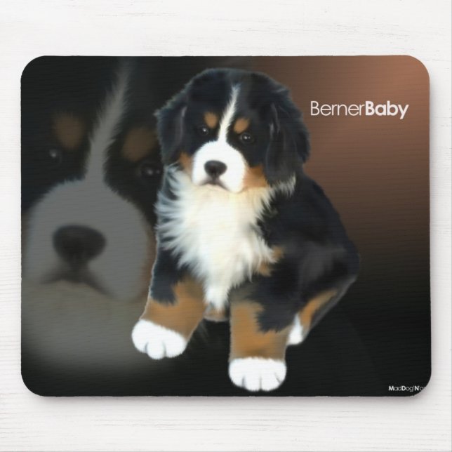 MadDogs Welpe sitzen Mousepad (Vorne)