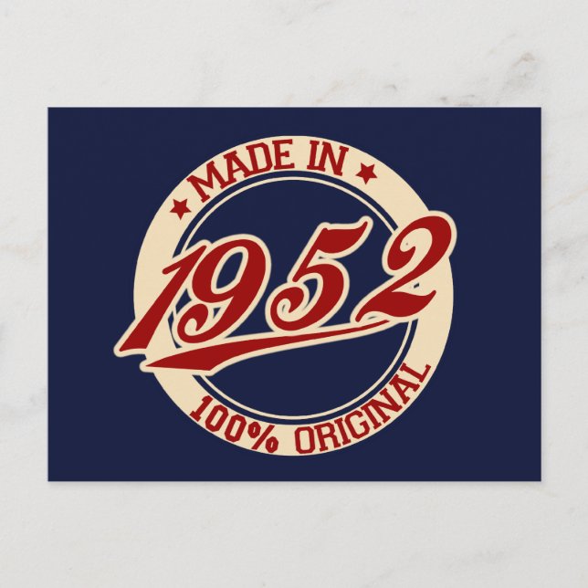 Made 1952 postkarte (Vorderseite)