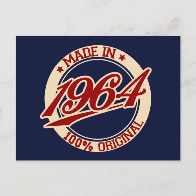 Made 1964 postkarte (Vorderseite)