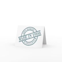 Made Anmerkung im Jahre 1998 grüßend