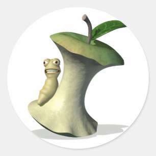 Made Apple entkernen Aufkleber