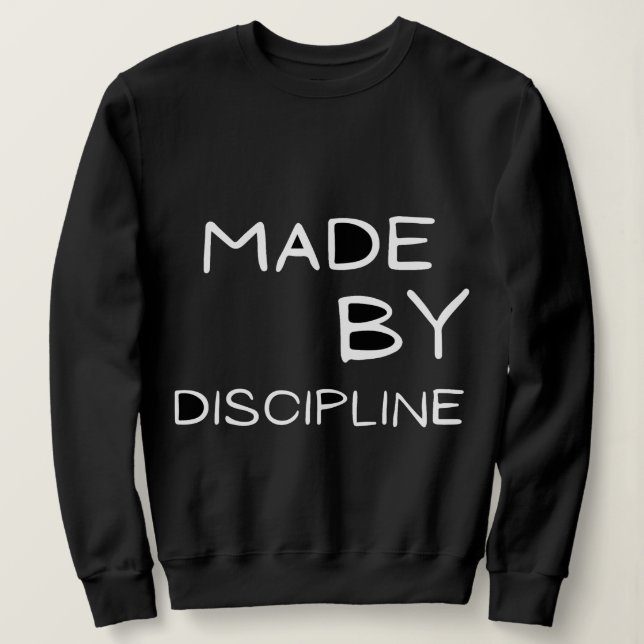 Made By Discipline | Elite Success MindsetT-Shirt Sweatshirt (Design vorne)