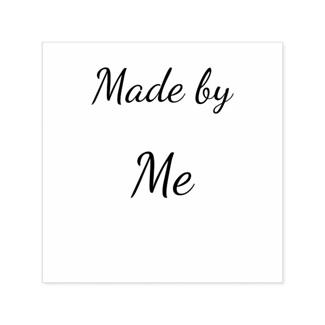 Made by Me Custom Permastempel (Design)