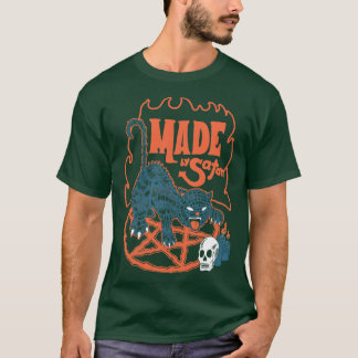 Made by Satan Cat von Tobe Fonseca T-Shirt