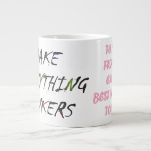 Made for Carol rosa Skript lustigen Stil Jumbo-Tasse