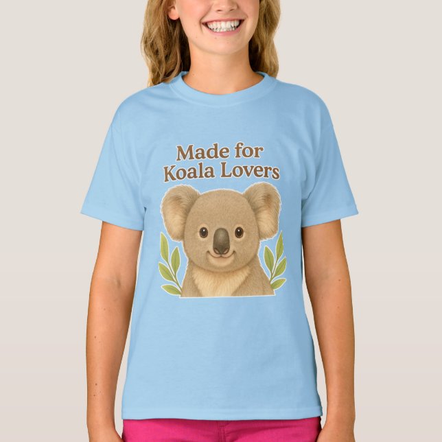 Made for Koala Lovers - Cute Wildlife Design for A T-Shirt (Vorderseite)