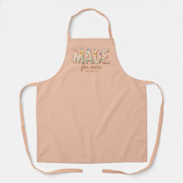 Made for More Apron in Soft Peach Color Schürze