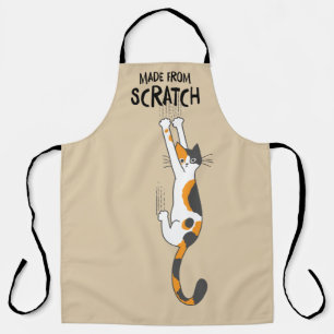 Made from Scratch Funny Calico Cat auf Schürze