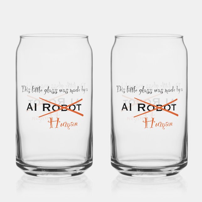 Made Human Glass Dosenglas (Vorderseite)
