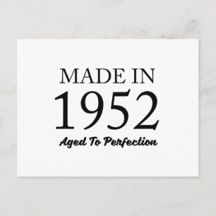 Made in 1952 postkarte