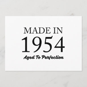 Made in 1954 karte