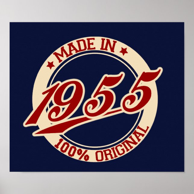Made In 1955 Poster (Vorne)