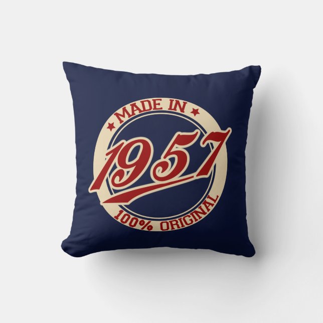 Made in 1957 kissen (Vorderseite)