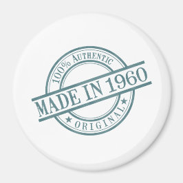 Made in 1960 magnet