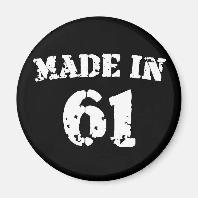 Made in 1961 magnet (Vorne)