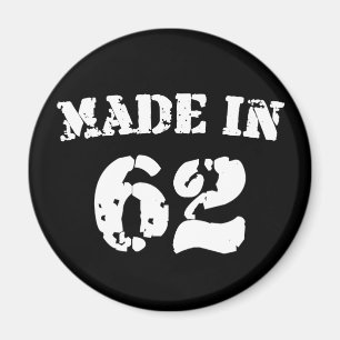 Made in 1962 magnet