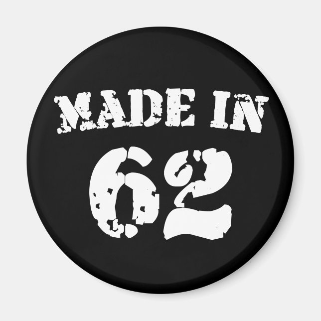 Made in 1962 magnet (Vorne)