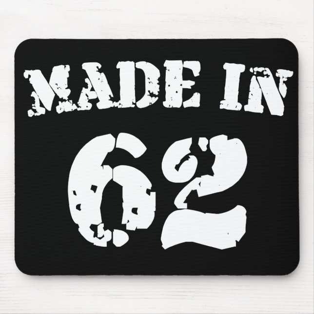 Made in 1962 mousepad (Vorne)