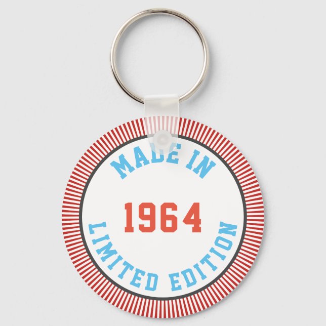 Made in 1964 schlüsselanhänger (Vorderseite)