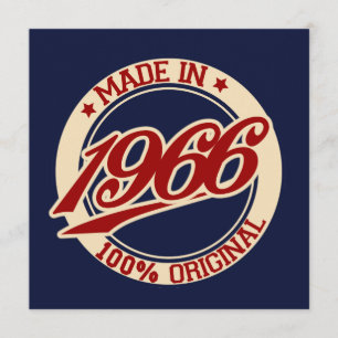 Made In 1966 Karte
