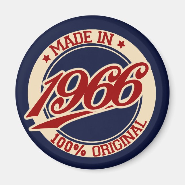 Made In 1966 Magnet (Vorne)