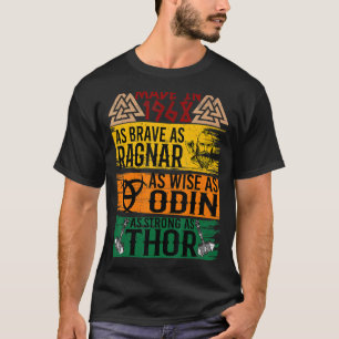 Made in 1968 so tapfer wie ragnanr wie odin VI T-Shirt