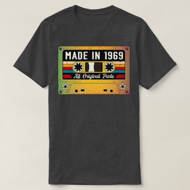 Made in 1969 T-Shirt (Design vorne)