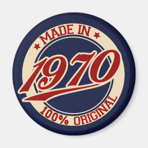 Made in 1970 magnet
