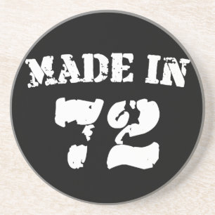 Made in 1972 getränkeuntersetzer