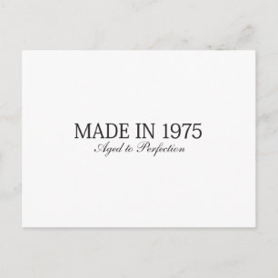 Made in 1975 postkarte
