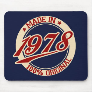 Made in 1978 mousepad