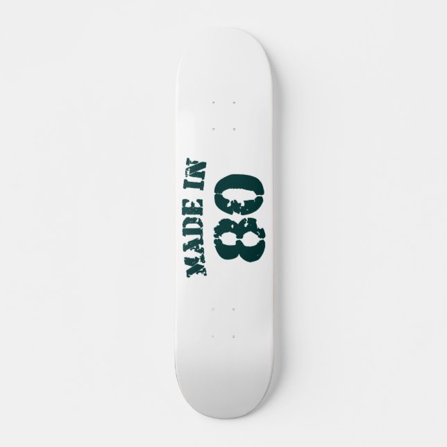 Made in 1980 skateboard (Vorne)