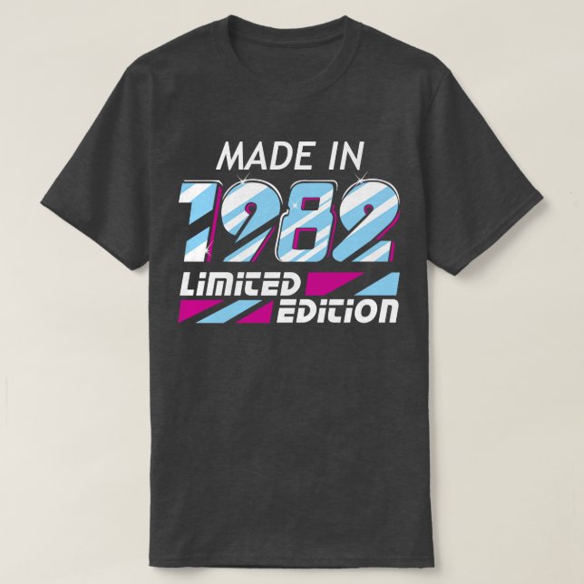 Made in 1982 All Original Parts 1 T-Shirt (Design vorne)