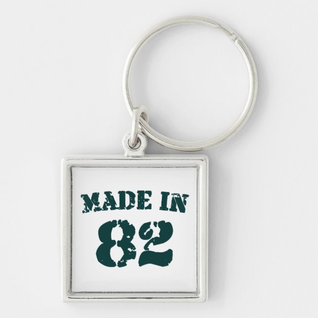 Made in 1982 schlüsselanhänger (Vorne)