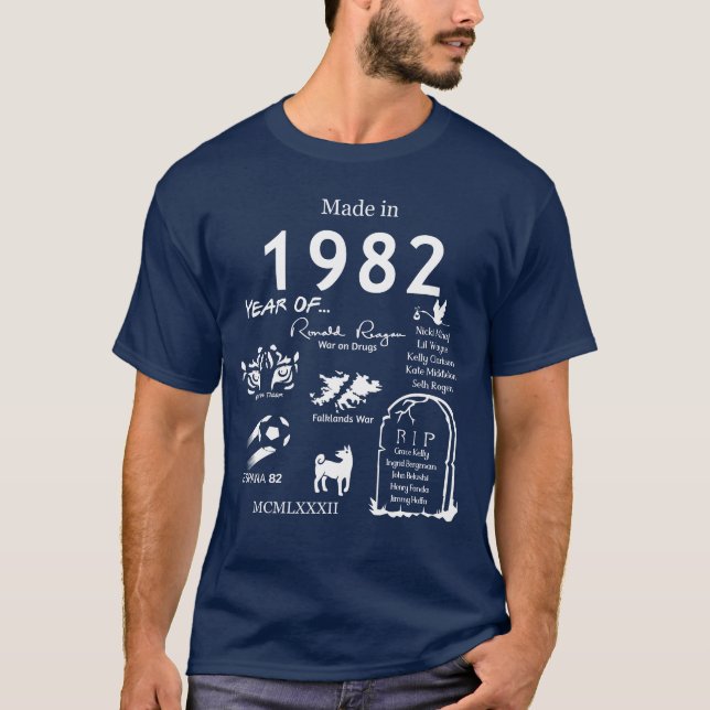Made in 1982 TShirt (Vorderseite)