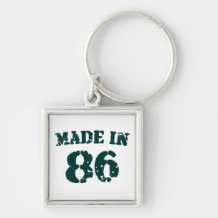 Made in 1986 schlüsselanhänger