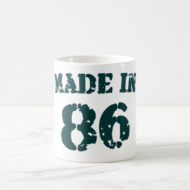 Made in 1986 tasse (Mittel)