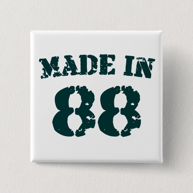 Made in 1988 button (Vorderseite)
