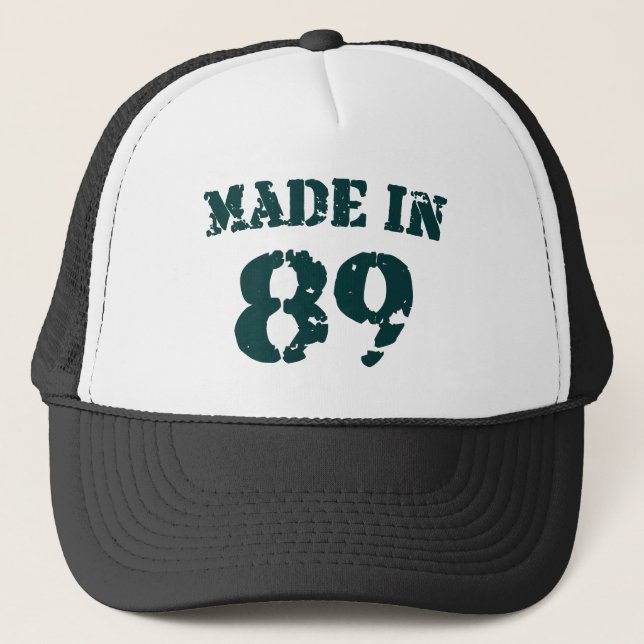 Made in 1989 truckerkappe (Vorderseite)