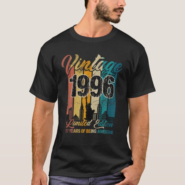 Made in 1990 Floral 33-jähriges 33-jähriges Geburt T-Shirt (Vorderseite)