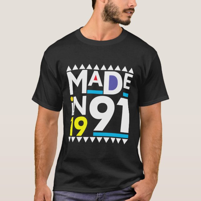Made in 1991 T-Shirt (Vorderseite)