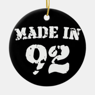 Made in 1992 keramikornament