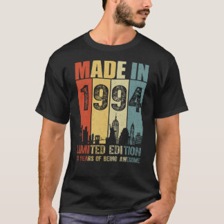 Made in 1994 Limited Edition 31 Years T-Shirt