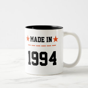 Made in 1994 zweifarbige tasse