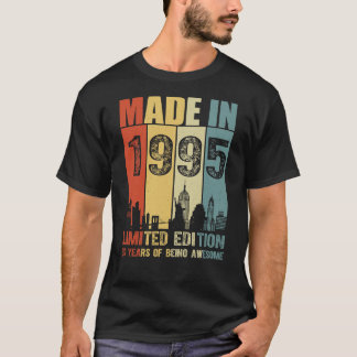 Made in 1995 Limited Edition 30 Year T-Shirt