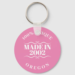 Made in 2002 schlüsselanhänger